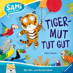 Buchcover SAMi - Tigermut tut gut | Rikin Parekh | EAN 9783473461820 | ISBN 3-473-46182-2 | ISBN 978-3-473-46182-0