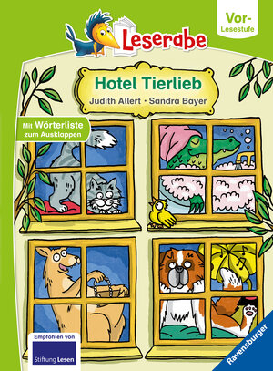 Buchcover Hotel Tierlieb - Leserabe ab Vorschule - Erstlesebuch für Kinder ab 5 Jahren | Judith Allert | EAN 9783473461851 | ISBN 3-473-46185-7 | ISBN 978-3-473-46185-1