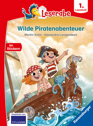 Buchcover Wilde Piratenabenteuer - Leserabe ab 1. Klasse - Erstlesebuch für Kinder ab 6 Jahren | Martin Klein | EAN 9783473462155 | ISBN 3-473-46215-2 | ISBN 978-3-473-46215-5