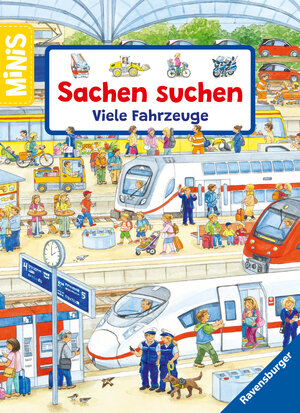 Buchcover Ravensburger Minis: Sachen suchen: Viele Fahrzeuge | Susanne Gernhäuser | EAN 9783473462377 | ISBN 3-473-46237-3 | ISBN 978-3-473-46237-7