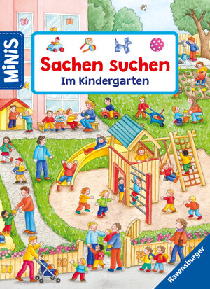 Buchcover Ravensburger Minis: Sachen suchen: Im Kindergarten | Susanne Gernhäuser | EAN 9783473462384 | ISBN 3-473-46238-1 | ISBN 978-3-473-46238-4