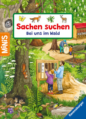 Buchcover Ravensburger Minis: Sachen suchen: Bei uns im Wald | Susanne Gernhäuser | EAN 9783473462407 | ISBN 3-473-46240-3 | ISBN 978-3-473-46240-7