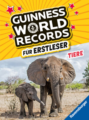 Buchcover Guinness World Records für Erstleser - Tiere (Rekordebuch zum Lesenlernen)  | EAN 9783473462629 | ISBN 3-473-46262-4 | ISBN 978-3-473-46262-9