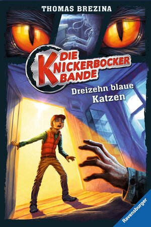 Buchcover Die Knickerbocker-Bande, Band 7: Dreizehn blaue Katzen | Thomas Brezina | EAN 9783473471829 | ISBN 3-473-47182-8 | ISBN 978-3-473-47182-9