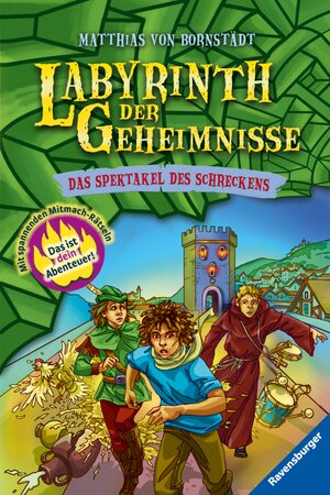 Buchcover Labyrinth der Geheimnisse 4: Das Spektakel des Schreckens | Matthias von Bornstädt | EAN 9783473474417 | ISBN 3-473-47441-X | ISBN 978-3-473-47441-7