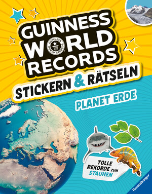 Buchcover Guinness World Records Stickern und Rätseln: Planet Erde | Martine Richter | EAN 9783473480005 | ISBN 3-473-48000-2 | ISBN 978-3-473-48000-5