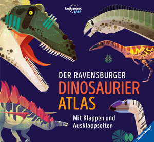 Buchcover Der Ravensburger Dinosaurier-Atlas - eine Zeitreise zu den Urzeitechsen | Anne Rooney | EAN 9783473480128 | ISBN 3-473-48012-6 | ISBN 978-3-473-48012-8