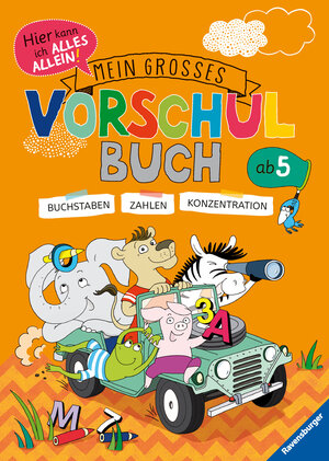 Buchcover Mein großes Vorschulbuch | Kirstin Jebautzke | EAN 9783473486021 | ISBN 3-473-48602-7 | ISBN 978-3-473-48602-1
