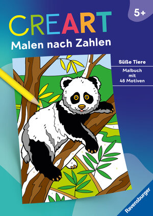 Buchcover CreArt Malen nach Zahlen ab 5: Süße Tiere | EAN 9783473488636 | ISBN 3-473-48863-1 | ISBN 978-3-473-48863-6