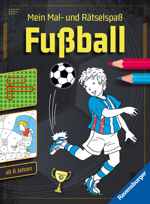 Buchcover Mein Mal- und Rätselspaß: Fußball | Falko Honnen | EAN 9783473488841 | ISBN 3-473-48884-4 | ISBN 978-3-473-48884-1