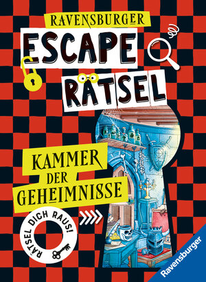 Buchcover Ravensburger Escape Rätsel: Kammer der Geheimnisse - Rätselbuch ab 8 Jahre - Für Escape Room-Fans | Anne Scheller | EAN 9783473488933 | ISBN 3-473-48893-3 | ISBN 978-3-473-48893-3