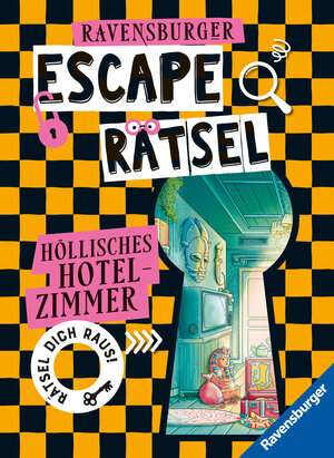 Buchcover Ravensburger Escape Rätsel: Höllisches Hotelzimmer - Rätselbuch ab 8 Jahre - Für Escape Room-Fans | Anne Scheller | EAN 9783473488957 | ISBN 3-473-48895-X | ISBN 978-3-473-48895-7