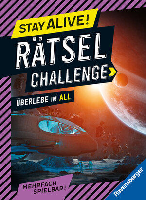Buchcover Stay alive! Rätsel-Challenge - Überlebe im All | Martine Richter | EAN 9783473489589 | ISBN 3-473-48958-1 | ISBN 978-3-473-48958-9