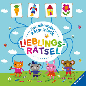 Buchcover Mein allererster Rätselblock: Lieblingsrätsel | Lisa Regan | EAN 9783473489831 | ISBN 3-473-48983-2 | ISBN 978-3-473-48983-1