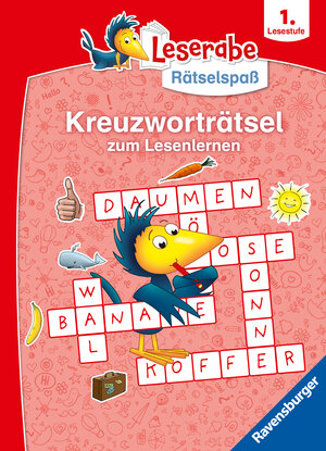 Buchcover Leserabe Rätselspaß - Kreuzworträtsel zum Lesenlernen (1. Lesestufe) | Martine Richter | EAN 9783473489886 | ISBN 3-473-48988-3 | ISBN 978-3-473-48988-6