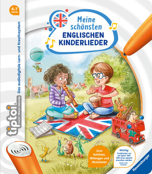 Buchcover tiptoi® Meine schönsten englischen Kinderlieder | Cee Neudert | EAN 9783473492251 | ISBN 3-473-49225-6 | ISBN 978-3-473-49225-1