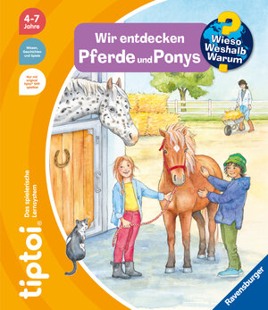Buchcover tiptoi® Wieso? Weshalb? Warum? Wir entdecken Pferde und Ponys | Susanne Gernhäuser | EAN 9783473492299 | ISBN 3-473-49229-9 | ISBN 978-3-473-49229-9