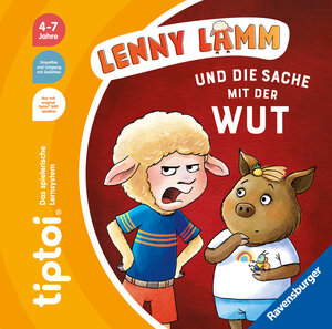 Buchcover tiptoi® Lenny Lamm und die Sache mit der Wut | Anja Kiel | EAN 9783473492930 | ISBN 3-473-49293-0 | ISBN 978-3-473-49293-0