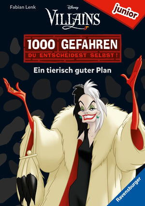 Buchcover 1000 Gefahren junior - Disney Villains: Ein tierisch guter Plan | Fabian Lenk | EAN 9783473496983 | ISBN 3-473-49698-7 | ISBN 978-3-473-49698-3