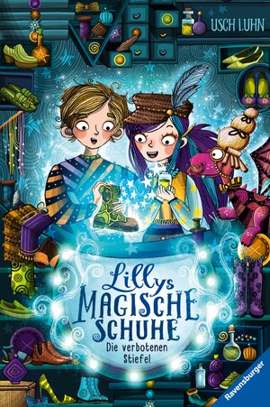 Buchcover Lillys magische Schuhe, Band 2: Die verbotenen Stiefel | Usch Luhn | EAN 9783473510788 | ISBN 3-473-51078-5 | ISBN 978-3-473-51078-8