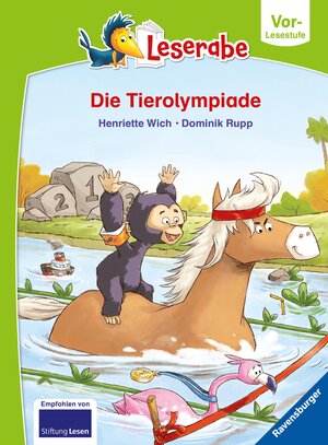 Buchcover Die Tierolympiade - Leserabe ab Vorschule - Erstlesebuch für Kinder ab 5 Jahren | Henriette Wich | EAN 9783473511266 | ISBN 3-473-51126-9 | ISBN 978-3-473-51126-6