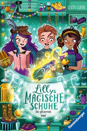 Buchcover Lillys magische Schuhe, Band 8: Die glitzernde Insel | Usch Luhn | EAN 9783473512041 | ISBN 3-473-51204-4 | ISBN 978-3-473-51204-1