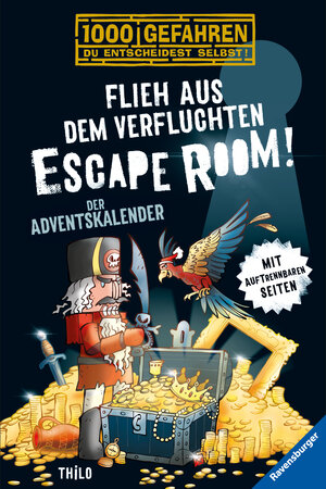 Buchcover 1000 Gefahren: Der Adventskalender- Flieh aus dem verfluchten Escape Room! | THiLO | EAN 9783473525812 | ISBN 3-473-52581-2 | ISBN 978-3-473-52581-2