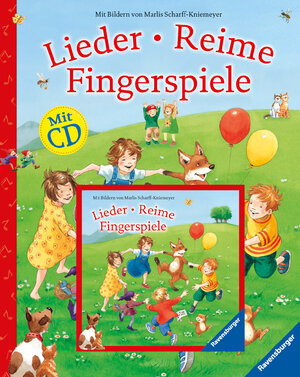Buchcover Lieder, Reime, Fingerspiele mit CD  | EAN 9783473553549 | ISBN 3-473-55354-9 | ISBN 978-3-473-55354-9