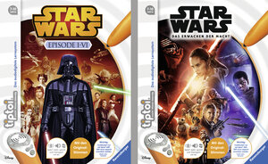 Buchcover tiptoi® Star Wars™ Episode I-VI und VII (Set) | THiLO | EAN 9783473554188 | ISBN 3-473-55418-9 | ISBN 978-3-473-55418-8