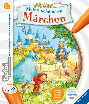 Buchcover tiptoi® Meine schönsten Märchen | Anja Kiel | EAN 9783473554911 | ISBN 3-473-55491-X | ISBN 978-3-473-55491-1