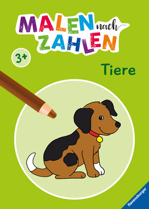 Buchcover Malen nach Zahlen - Tiere  | EAN 9783473555383 | ISBN 3-473-55538-X | ISBN 978-3-473-55538-3
