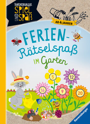 Buchcover Ferien-Rätselspaß im Garten | Martine Richter | EAN 9783473555550 | ISBN 3-473-55555-X | ISBN 978-3-473-55555-0