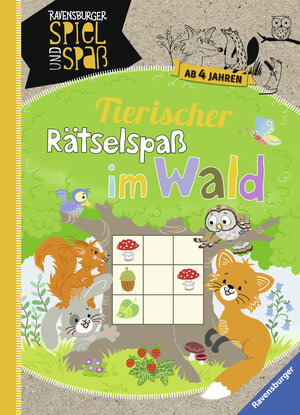 Buchcover Tierischer Rätsel-Spaß im Wald | Dominique Conte | EAN 9783473555864 | ISBN 3-473-55586-X | ISBN 978-3-473-55586-4