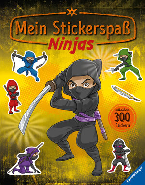 Buchcover Mein Stickerspaß: Ninjas | Timo Grubing | EAN 9783473557417 | ISBN 3-473-55741-2 | ISBN 978-3-473-55741-7