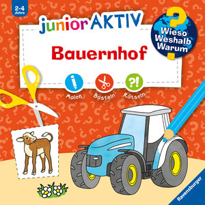 Buchcover Wieso? Weshalb? Warum? junior AKTIV - Bauernhof | EAN 9783473600205 | ISBN 3-473-60020-2 | ISBN 978-3-473-60020-5