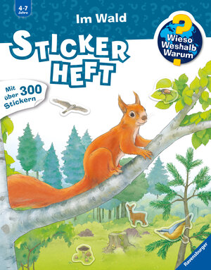 Buchcover Wieso? Weshalb? Warum? Stickerheft - Im Wald | EAN 9783473600298 | ISBN 3-473-60029-6 | ISBN 978-3-473-60029-8