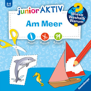 Buchcover Wieso? Weshalb? Warum? junior AKTIV - Am Meer | EAN 9783473600380 | ISBN 3-473-60038-5 | ISBN 978-3-473-60038-0