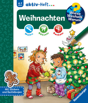 Buchcover Wieso? Weshalb? Warum? aktiv-Heft - Weihnachten  | EAN 9783473600816 | ISBN 3-473-60081-4 | ISBN 978-3-473-60081-6