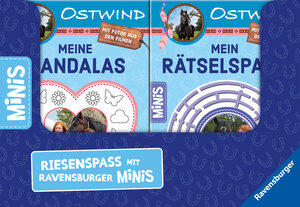 Buchcover Verkaufs-Kassette "Ravensburger Minis 6 - Malen und Rätseln mit Ostwind"  | EAN 9783473682539 | ISBN 3-473-68253-5 | ISBN 978-3-473-68253-9