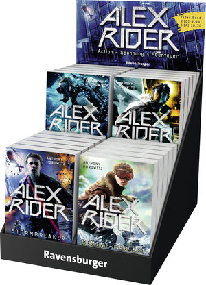 Buchcover Verkaufs-Kassette "Alex Rider"  | EAN 9783473686957 | ISBN 3-473-68695-6 | ISBN 978-3-473-68695-7