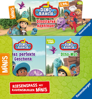 Buchcover Verkaufs-Kassette "Ravensburger Minis 20 - Dino Ranch: Dinostarke Abenteuer"  | EAN 9783473691821 | ISBN 3-473-69182-8 | ISBN 978-3-473-69182-1
