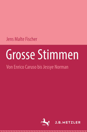 Buchcover Große Stimmen | Jens Malte Fischer | EAN 9783476008930 | ISBN 3-476-00893-2 | ISBN 978-3-476-00893-0