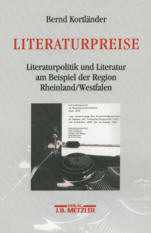 Buchcover Literaturpreise  | EAN 9783476015778 | ISBN 3-476-01577-7 | ISBN 978-3-476-01577-8