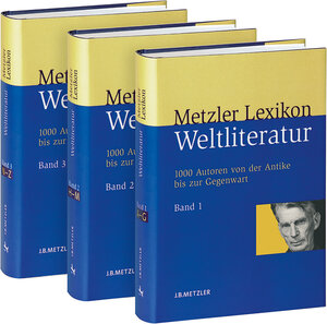 Buchcover Metzler Lexikon Weltliteratur  | EAN 9783476020932 | ISBN 3-476-02093-2 | ISBN 978-3-476-02093-2