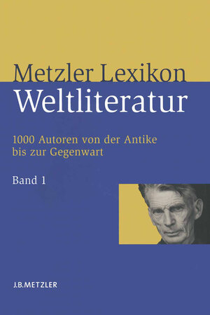 Buchcover Metzler Lexikon Weltliteratur  | EAN 9783476020949 | ISBN 3-476-02094-0 | ISBN 978-3-476-02094-9