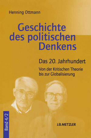 Buchcover Geschichte des politischen Denkens | Henning Ottmann | EAN 9783476023346 | ISBN 3-476-02334-6 | ISBN 978-3-476-02334-6