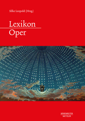 Buchcover Lexikon Oper  | EAN 9783476023940 | ISBN 3-476-02394-X | ISBN 978-3-476-02394-0