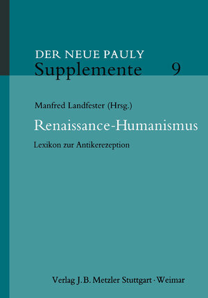 Buchcover Renaissance-Humanismus  | EAN 9783476024695 | ISBN 3-476-02469-5 | ISBN 978-3-476-02469-5