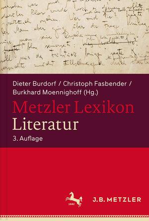 Buchcover Metzler Lexikon Literatur  | EAN 9783476050007 | ISBN 3-476-05000-9 | ISBN 978-3-476-05000-7