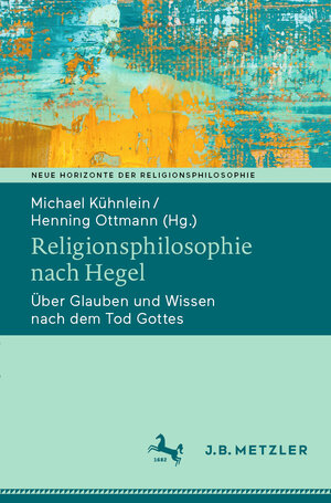 Buchcover Religionsphilosophie nach Hegel  | EAN 9783476057518 | ISBN 3-476-05751-8 | ISBN 978-3-476-05751-8